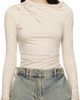 Entire Studios Entire Studios Off-White Drape Top - 1