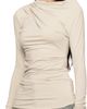 Entire Studios Entire Studios Off-White Drape Top - 4
