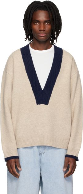 Entire Studios Entire Studios Off-White Echo Knit Sweater