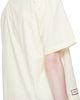 Entire Studios Entire Studios Off-White S/S Pajama Shirt - 3