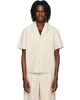 Entire Studios Entire Studios Off-White Strand Shirt - 1