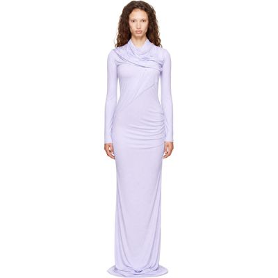Entire Studios Entire Studios Purple Encase Maxi Dress