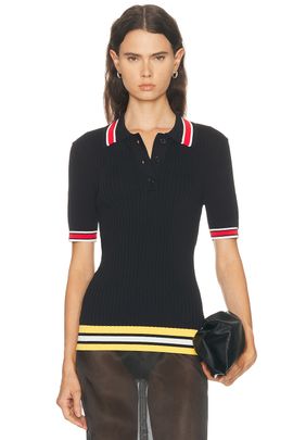 Entire Studios Entire Studios Ribbed Polo Top