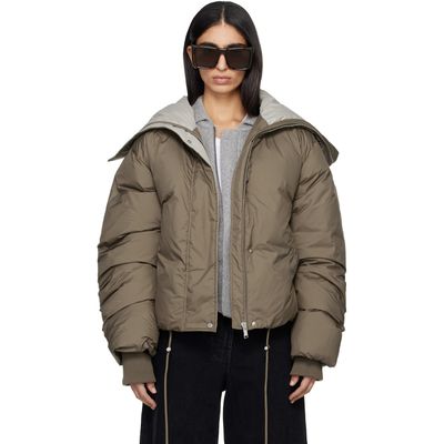 Entire Studios Entire Studios Taupe Kelly Down Jacket