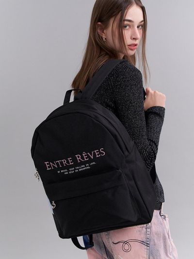 ENTRE REVES ENTRE REVES BACKPACK [BLACK]
