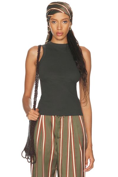 Enza Costa Enza Costa Cashmere Rib Tank Top