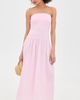 Enza Costa Enza Costa Cotton Bandeau Dress Cherry Blossom - 5