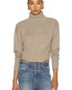 Enza Costa Enza Costa Cotton Cashmere Funnel Neck Sweater - 1