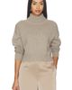 Enza Costa Enza Costa Cotton Cashmere Funnelneck Sweater - 1