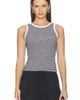 Enza Costa Enza Costa Cotton Mini Stripe Tank - 1
