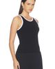 Enza Costa Enza Costa Cotton Ringer Tank - 2