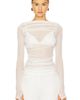 Enza Costa Enza Costa Draped Boatneck - 1