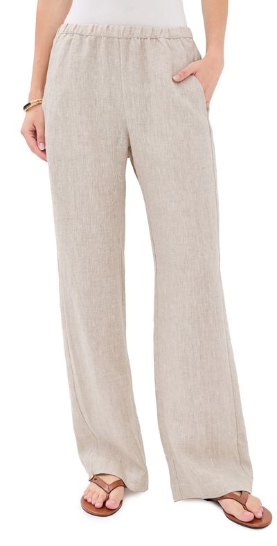 Enza Costa Enza Costa Linen Everywhere Pants Jute Heather