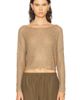 Enza Costa Enza Costa Linen Open Bateau Sweater - 2