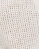 Enza Costa Enza Costa Linen Open Knit Cropped V Neck Cardigan Off White - 6