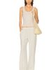 Enza Costa Enza Costa Military Rib Crop Tank Top - 4