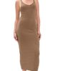 Enza Costa Enza Costa Military Rib Slim Tank Dress Army - 1