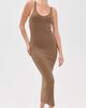 Enza Costa Enza Costa Military Rib Slim Tank Dress Army - 5
