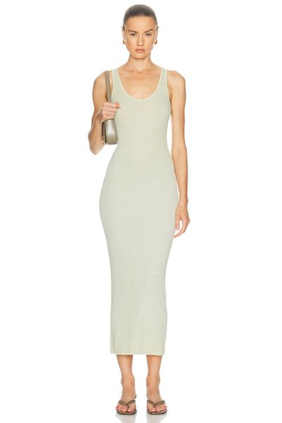 Enza Costa Enza Costa Silk Knit Tank Maxi Dress