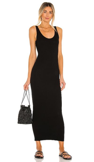 Enza Costa Enza Costa Silk Rib Ankle Length Tank Dress