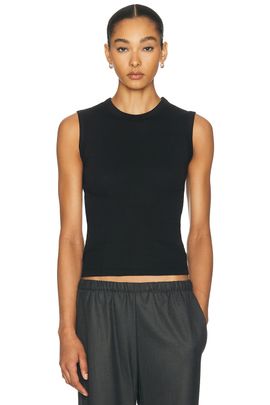 Enza Costa Enza Costa Supima Cotton New Classic Sleeveless Tee