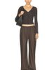 Enza Costa Enza Costa Supima Cotton V-Neck Cardigan - 4