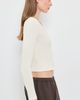 Enza Costa Enza Costa Supima Cotton V Neck Cardigan Cloud - 4