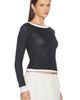 Enza Costa Enza Costa Tissue Jersey Layered Longsleeve - 2