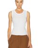 Enza Costa Enza Costa Tissue Jersey Layered Tank Top - 1
