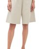 Enza Costa Enza Costa Twill Bermuda Shorts Fog - 1