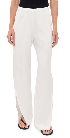 Enza Costa Enza Costa Twill Slash Pants Off White