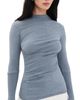Enza Costa Enza Costa Twist Top Steel Blue - 1