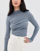 Enza Costa Enza Costa Twist Top Steel Blue - 2