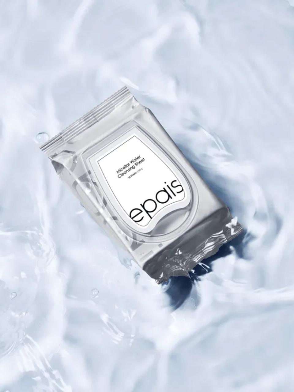 epais [1 + 1] APE Micellar Water Cleansing Sheet
