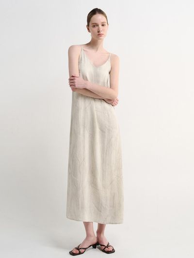 Epelle Eiffel Leaf Slip Dress [2 Colors]