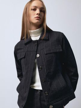 EPINGLER Pocket Slim Regular Fit Jacket [Charcoal]