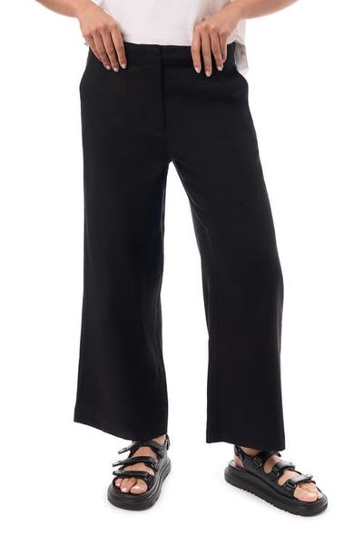 Equipment Equipment Linen Blend Crop Trouser