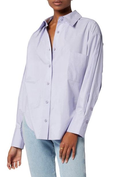 Equipment Equipment Sergine Pleat Sleeve Button-Up Shirt