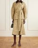 ERDEM Belted corduroy-trimmed floral-jacquard cotton jacket - 2