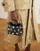 ERDEM Bloom mini crystal-embellished leather clutch - 2