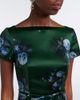 Erdem Erdem Belted floral duchess satin gown - 3