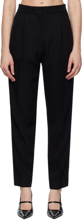 Erdem Erdem Black Straight Trousers