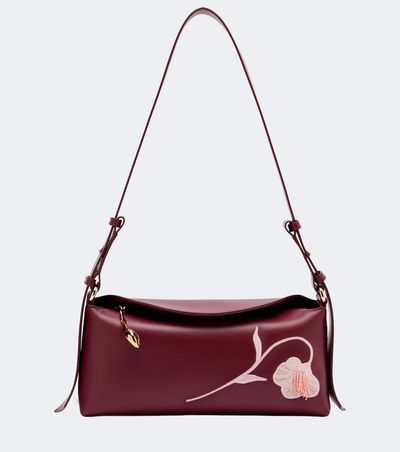 Erdem Erdem Bloom East West Medium leather shoulder bag