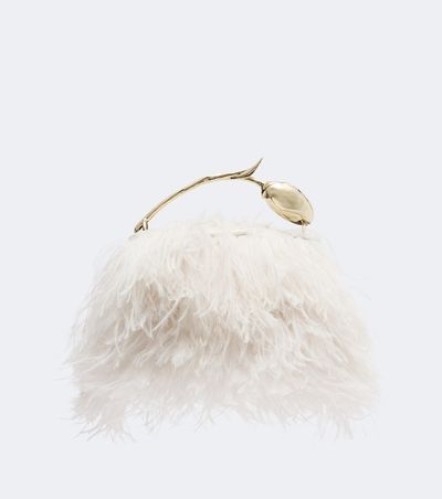 Erdem Erdem Bloom Mini fringed top-handle bag