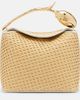 Erdem Erdem Bloom Mini leather-trimmed raffia top-handle bag - 1