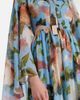 Erdem Erdem Caped floral silk voile gown - 5