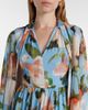 Erdem Erdem Caped floral silk voile gown - 7