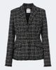 Erdem Erdem Checked cotton-blend tweed jacket - 1