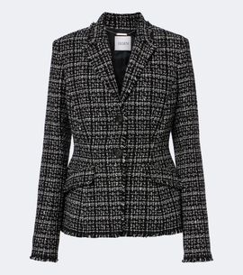 Erdem Erdem Checked cotton-blend tweed jacket
