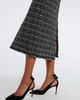 Erdem Erdem Checked cotton-blend tweed maxi skirt - 4
